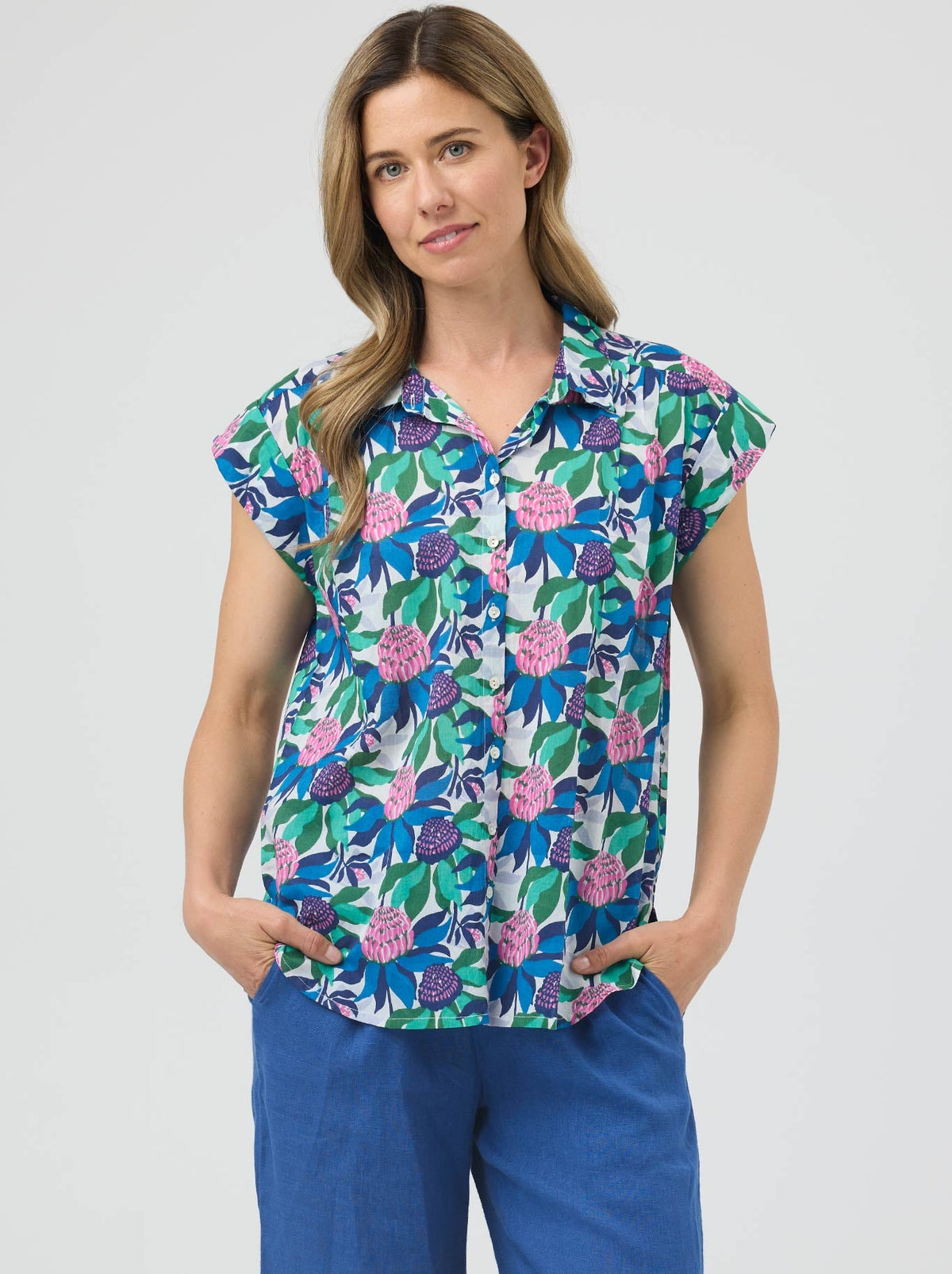 Cake Murphy Shirt (French Flower)
