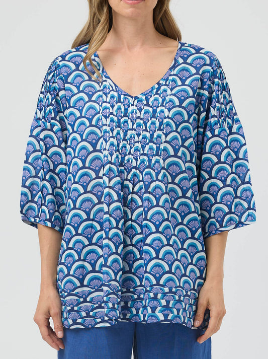 Cake Sally Top (Blue Arches)