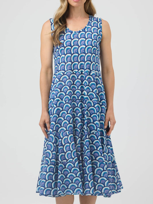 Cake Illiana Dress (Blue Arches)