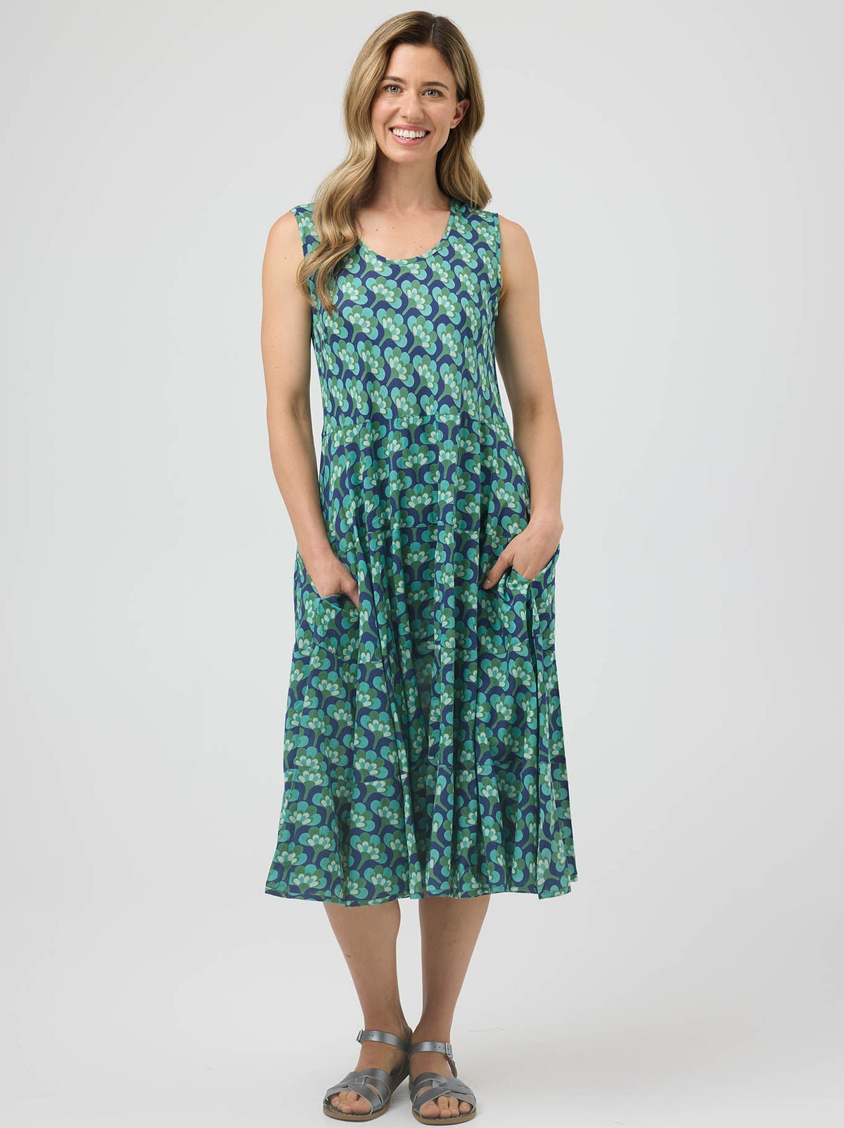 Cake Illiana Dress (Blue Arches)