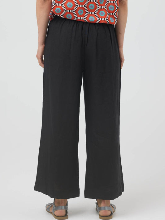Cake Hayley Linen Pant (Black)