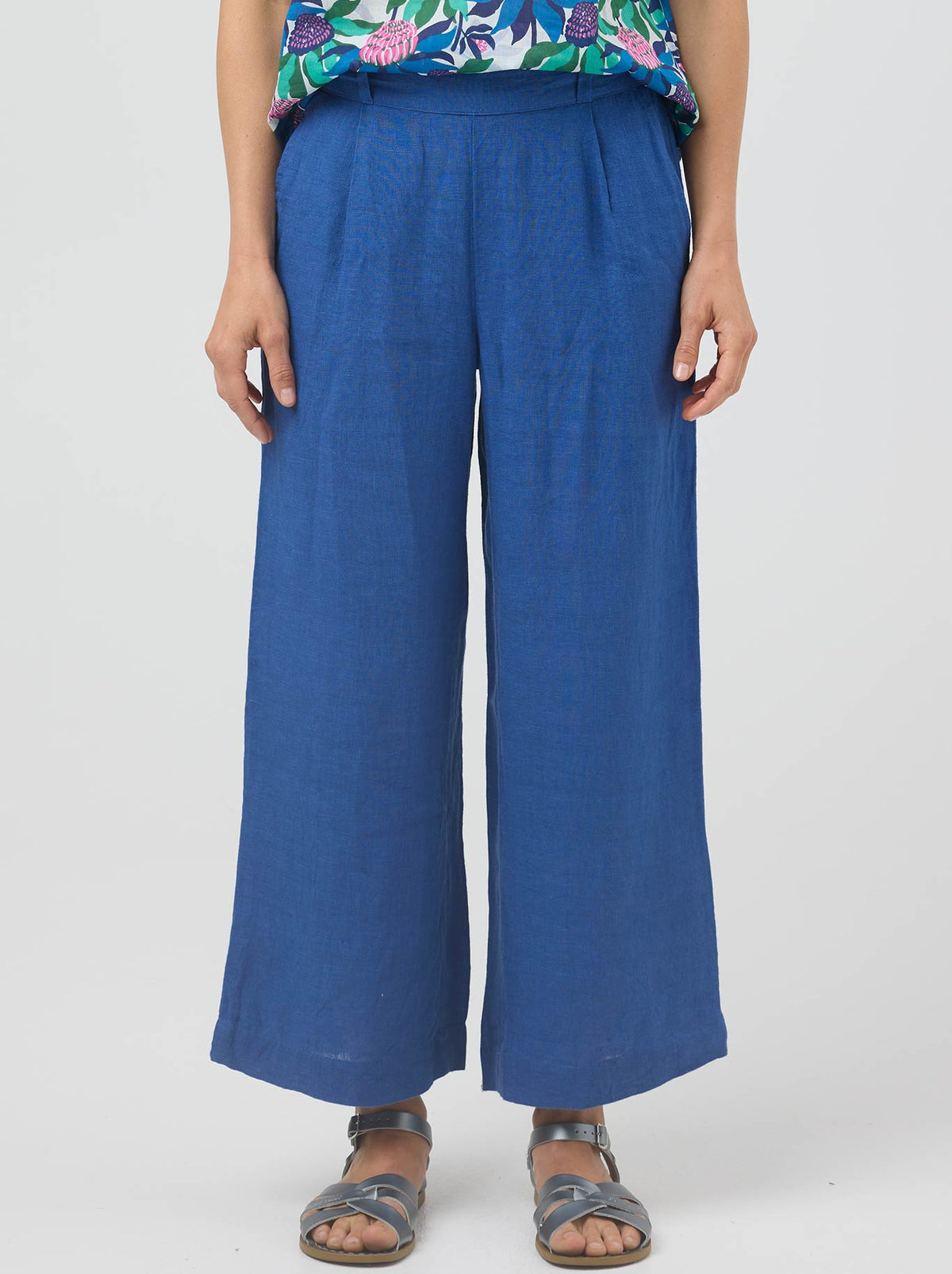 Cake Hayley Linen Pant (Black)
