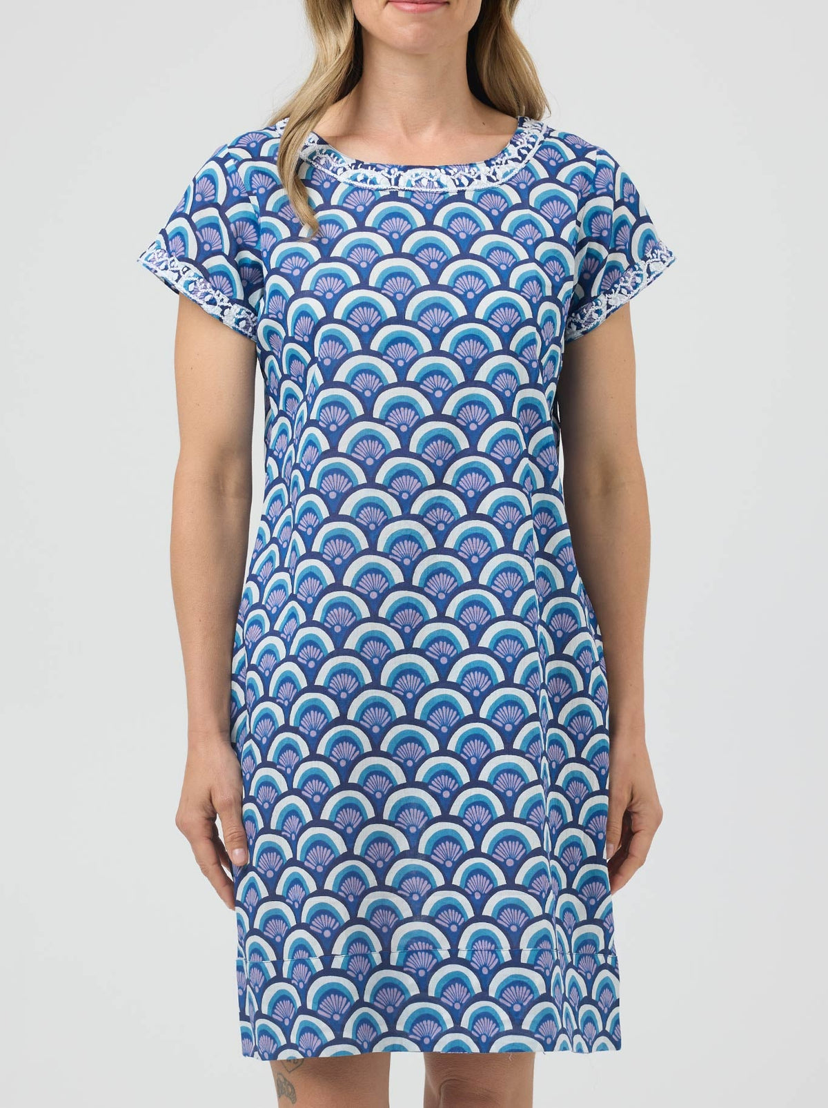 Cake Barbara Dress (Blue Arches)