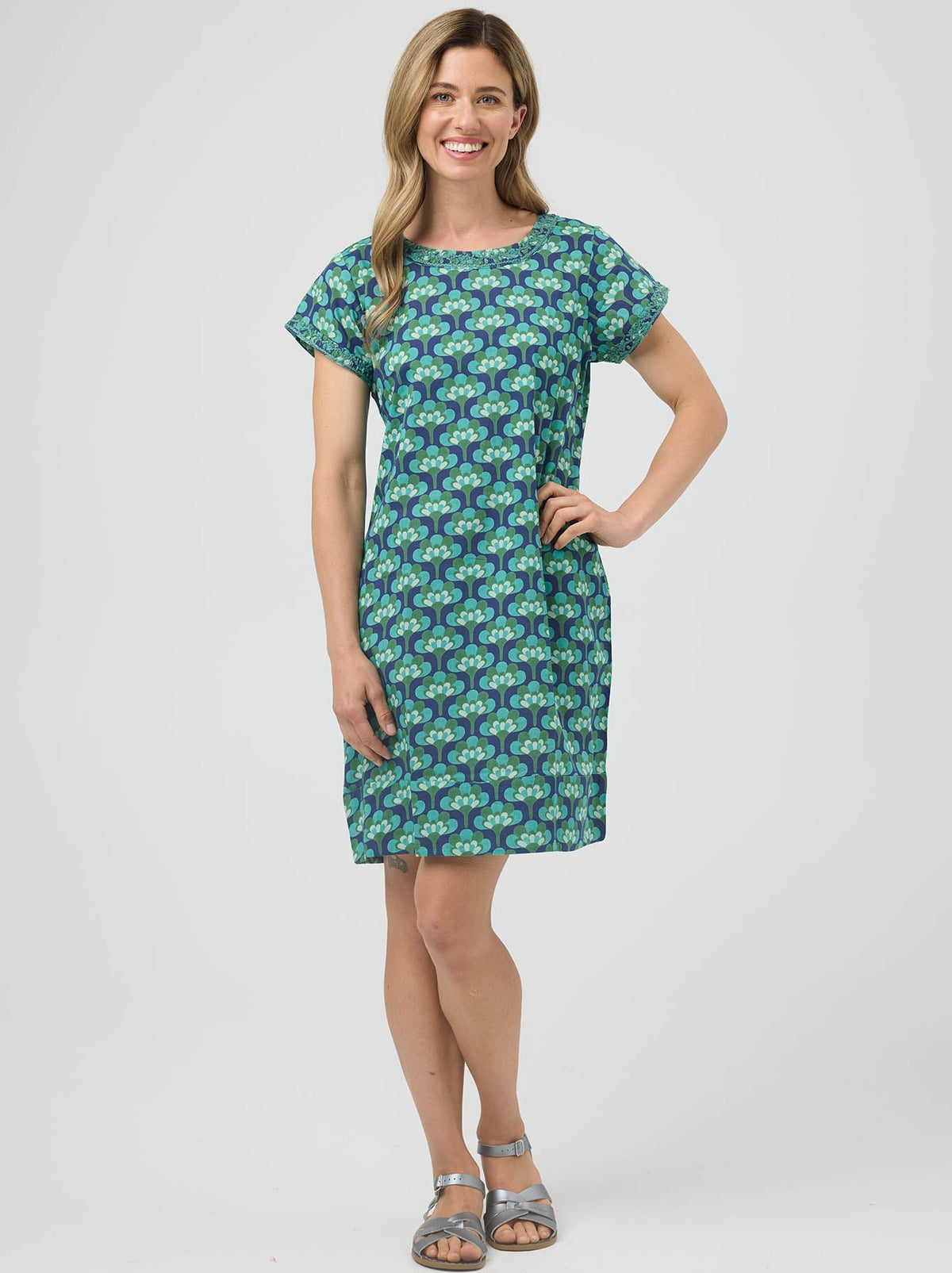 Cake Barbara Dress (Blue Arches)