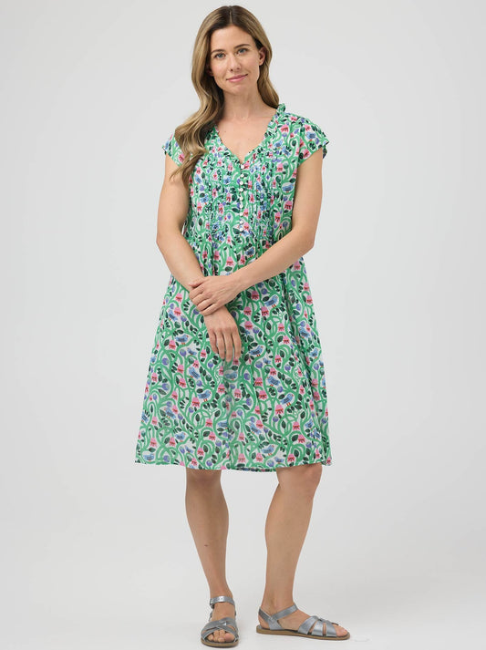 Image of Dresses. Product name - Cake Darling Dress in Birds & Flowers colour by brand - Cake