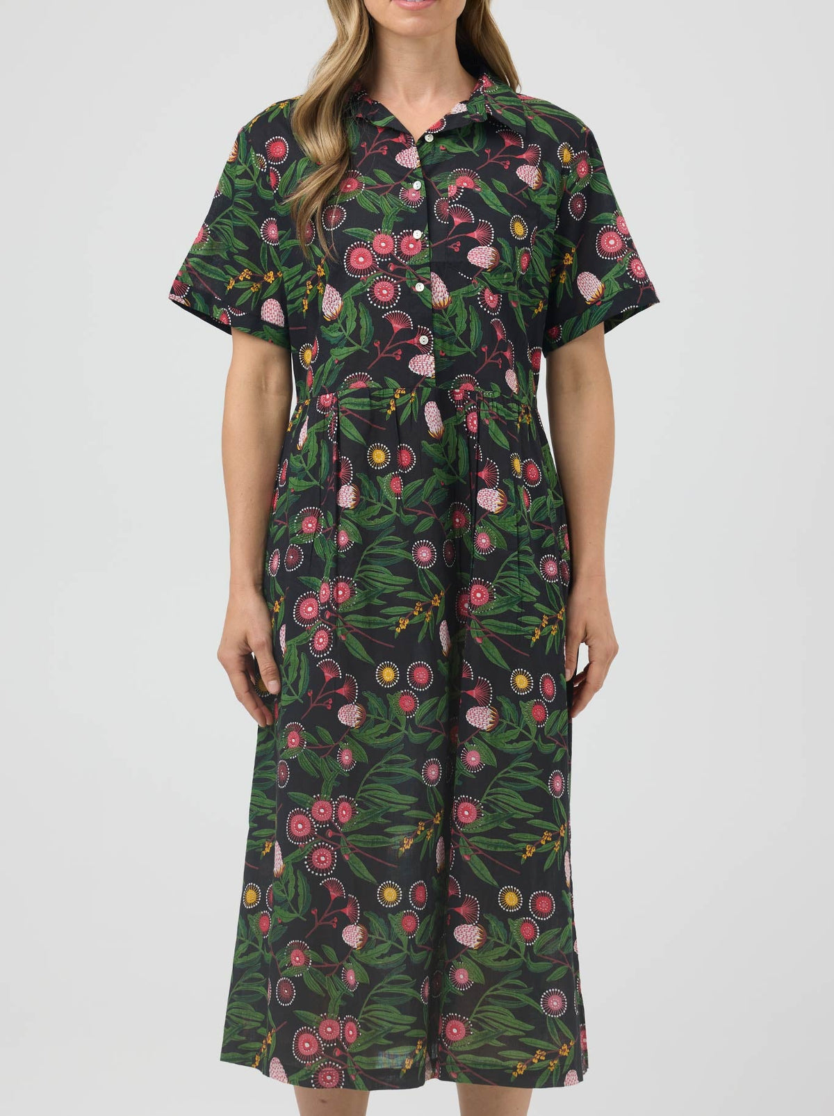 Cake City Dress (Broccoli)