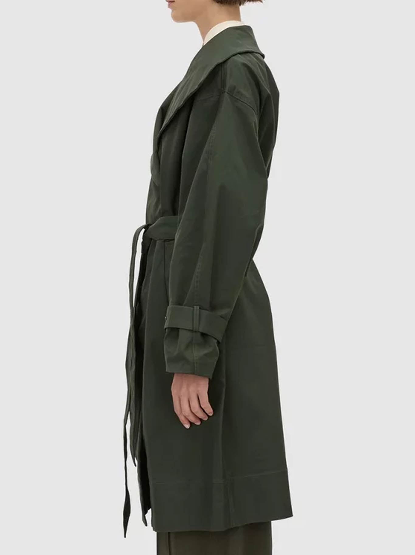 CAMILLA AND MARC GIA FUNNEL NECK COAT (Green)
