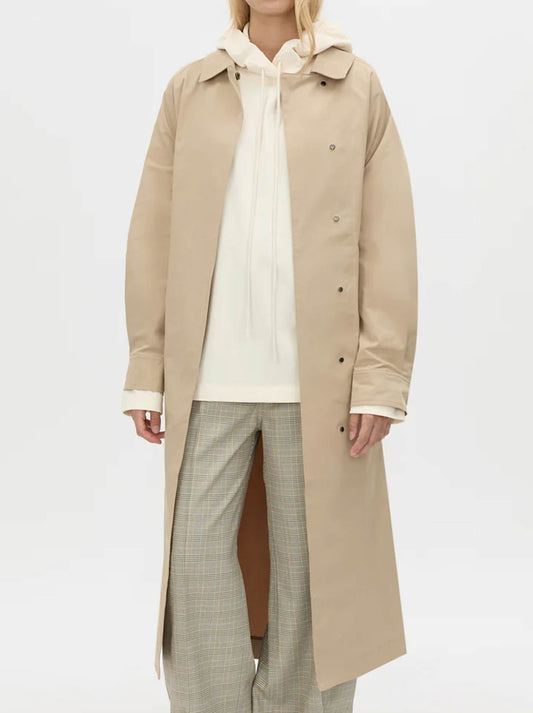 Image of Coats & Jackets. Productname: CAMILLA AND MARC MAHDAVI TRENCH in Paloma colour by brand - Camilla And Marc