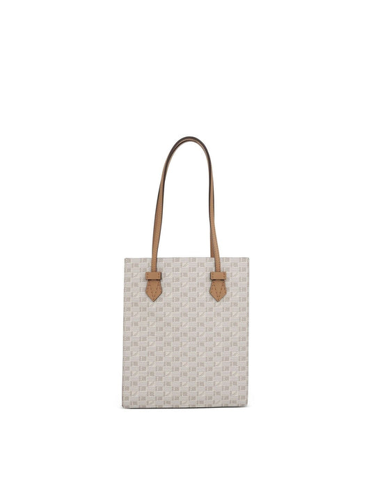 Image of Bags. Productname: MOREAU Cannes Vertical Tote GM in Champagne colour by brand - MOREAU