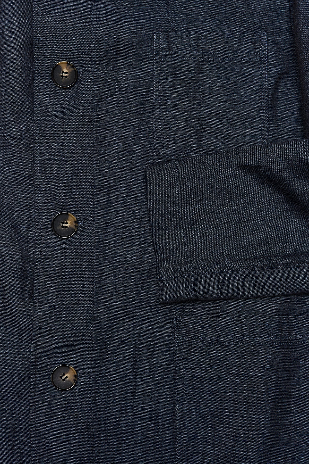 Anthony Squires Carter Dark Shirt Jacket (Blue)