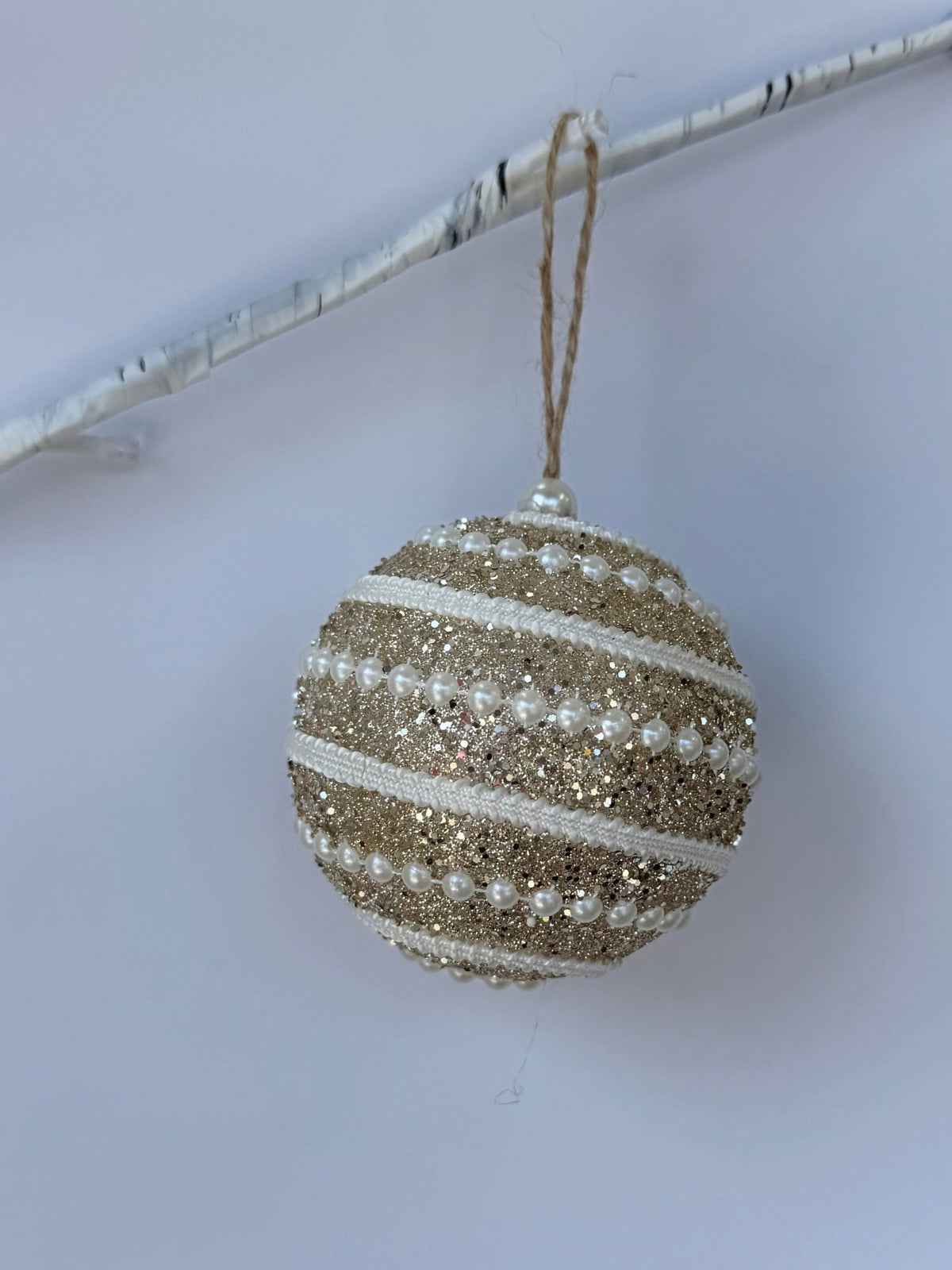 Threadz Luxe Embellished Bauble Set (Gold)