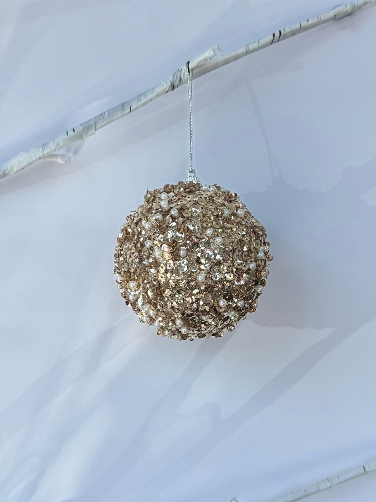 Threadz Luxe Sequin Bauble Set (Gold)