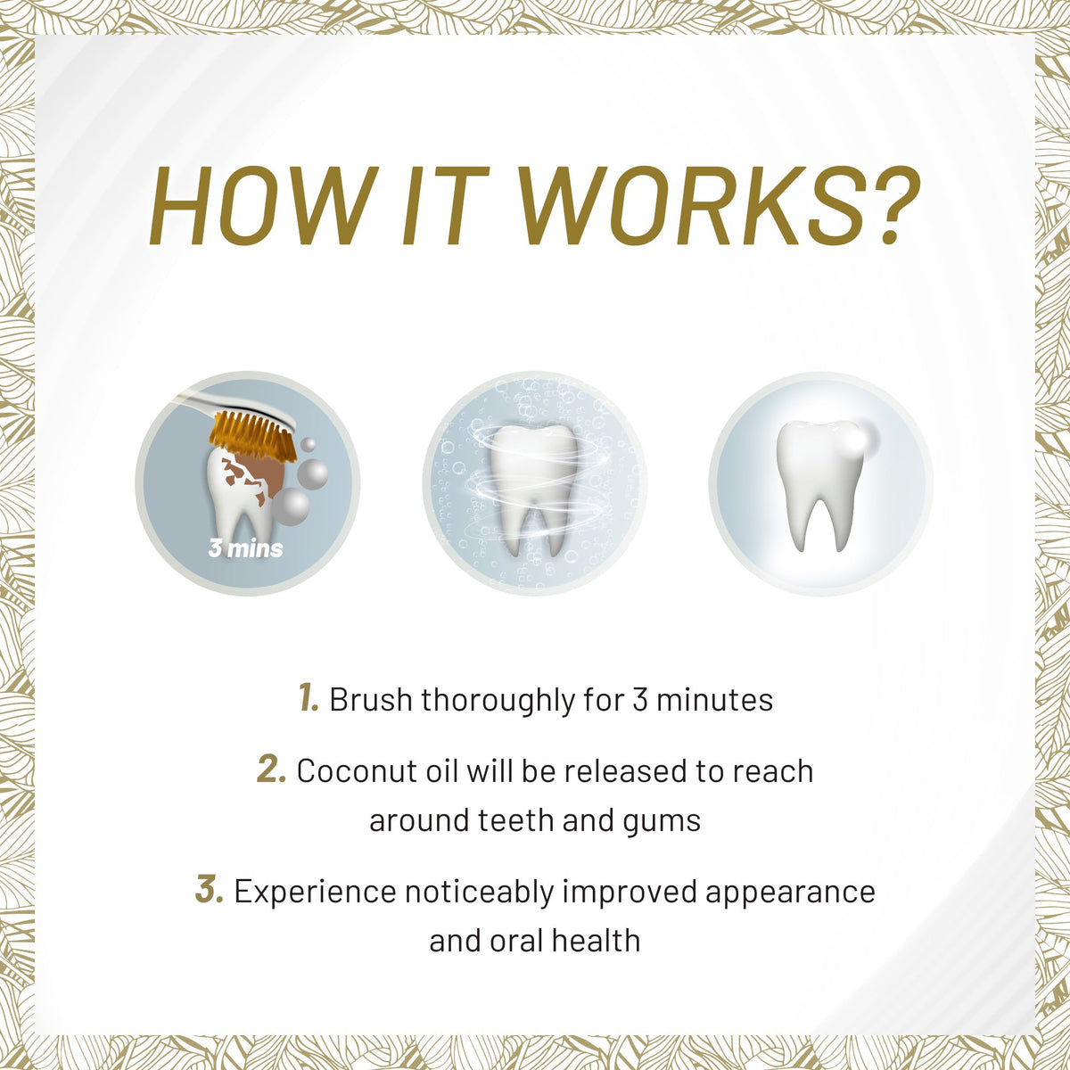 White Glo Coconut Oil Whitening Toothpaste