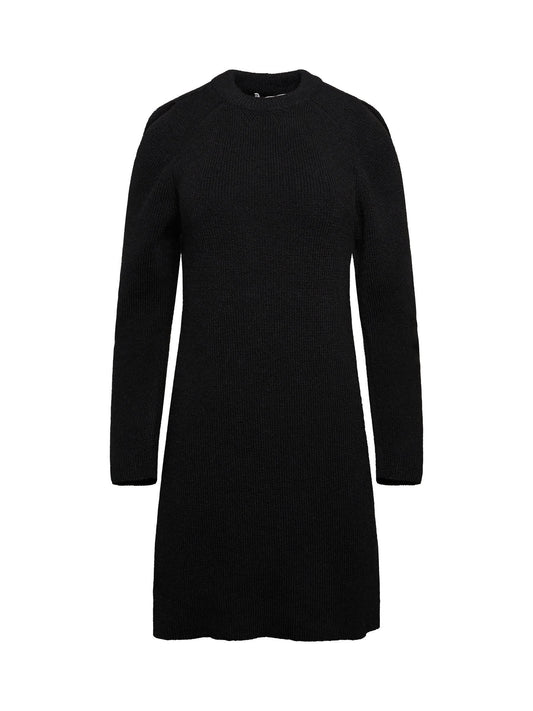 Image of a model wearing Dress. Productname: CHLOE Knit Dress in Black colour by brand - CHLOE