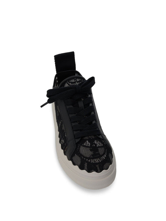 CHLOE Lauren Sneaker (Black)