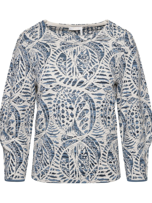 Image of a model wearing Tops. Productname: CHLOE Knit Pullover in Multicolor colour by brand - CHLOE