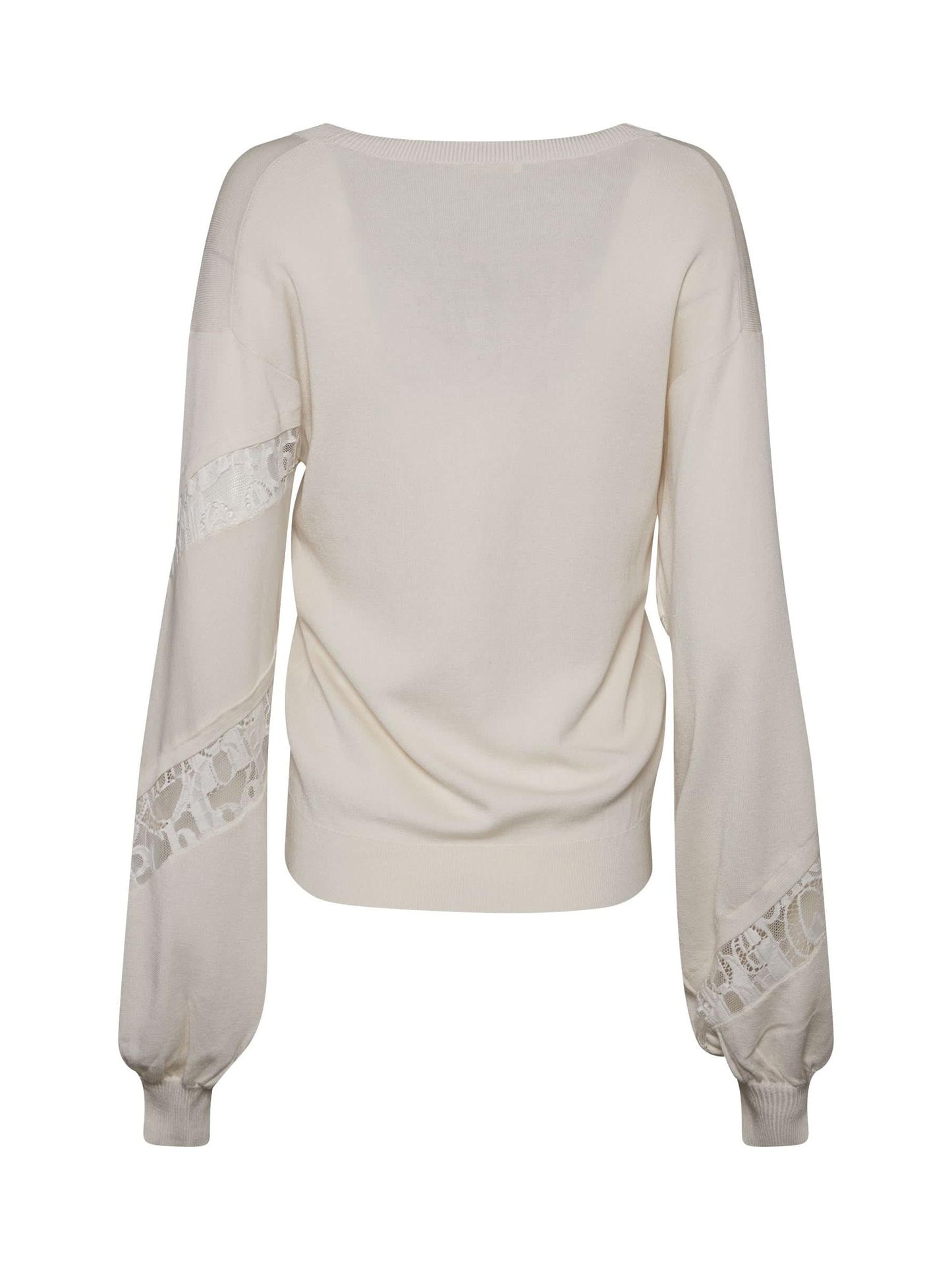 CHLOE Knit Pullover (White)