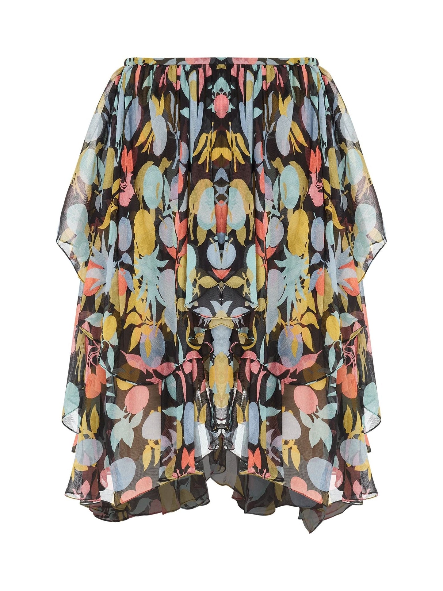Image of a model wearing Skirts. Productname: CHLOE Jupe Skirt in Multicolor colour by brand - CHLOE
