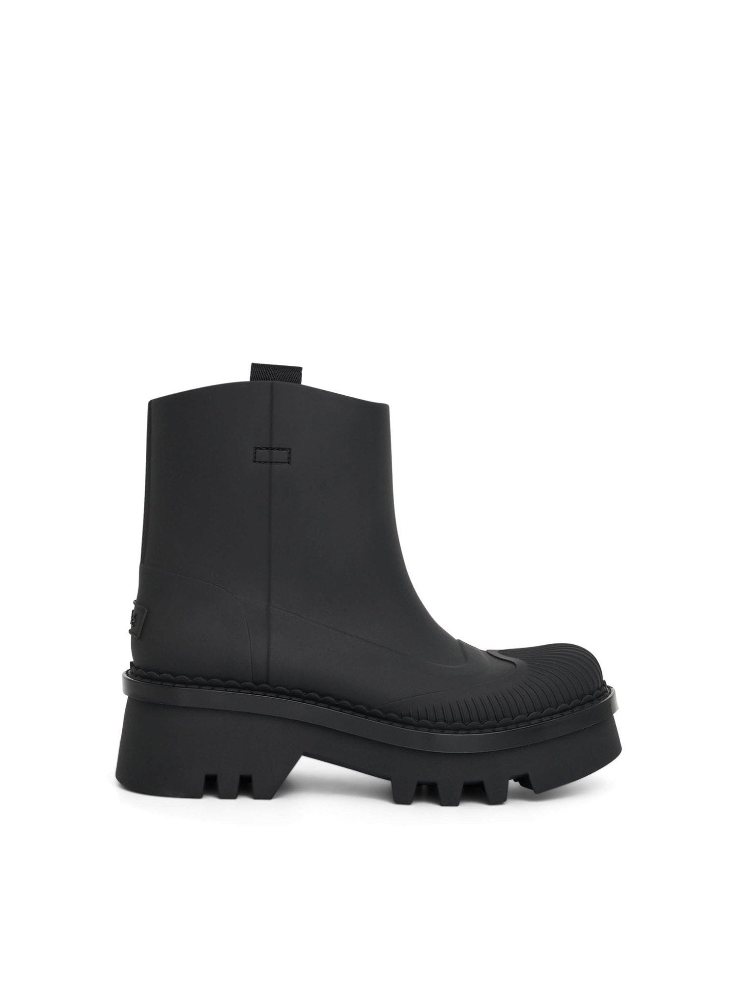 Image of Boots. Productname: CHLOE Raina Rain Boot in Black colour by brand - CHLOE