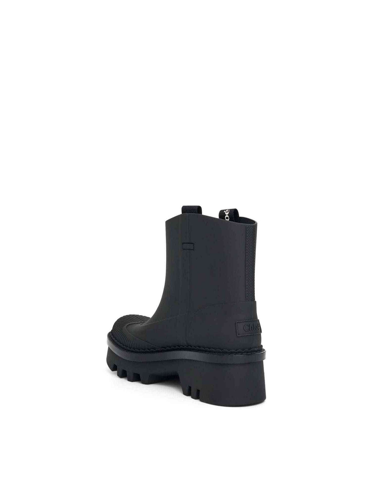 CHLOE Raina Rain Boot (Black)