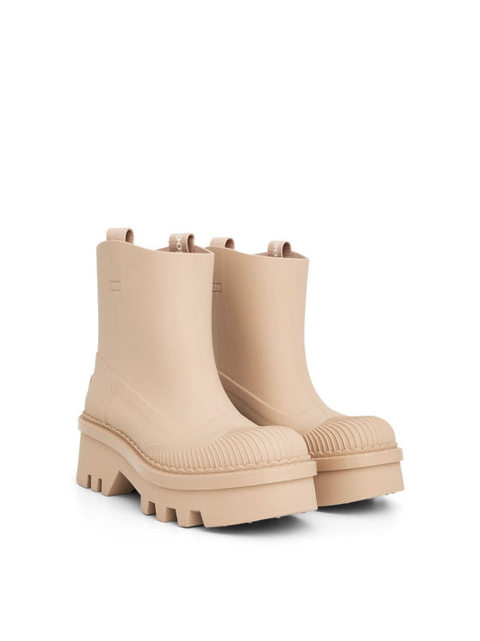 CHLOE Raina Rain Boot (Beige)
