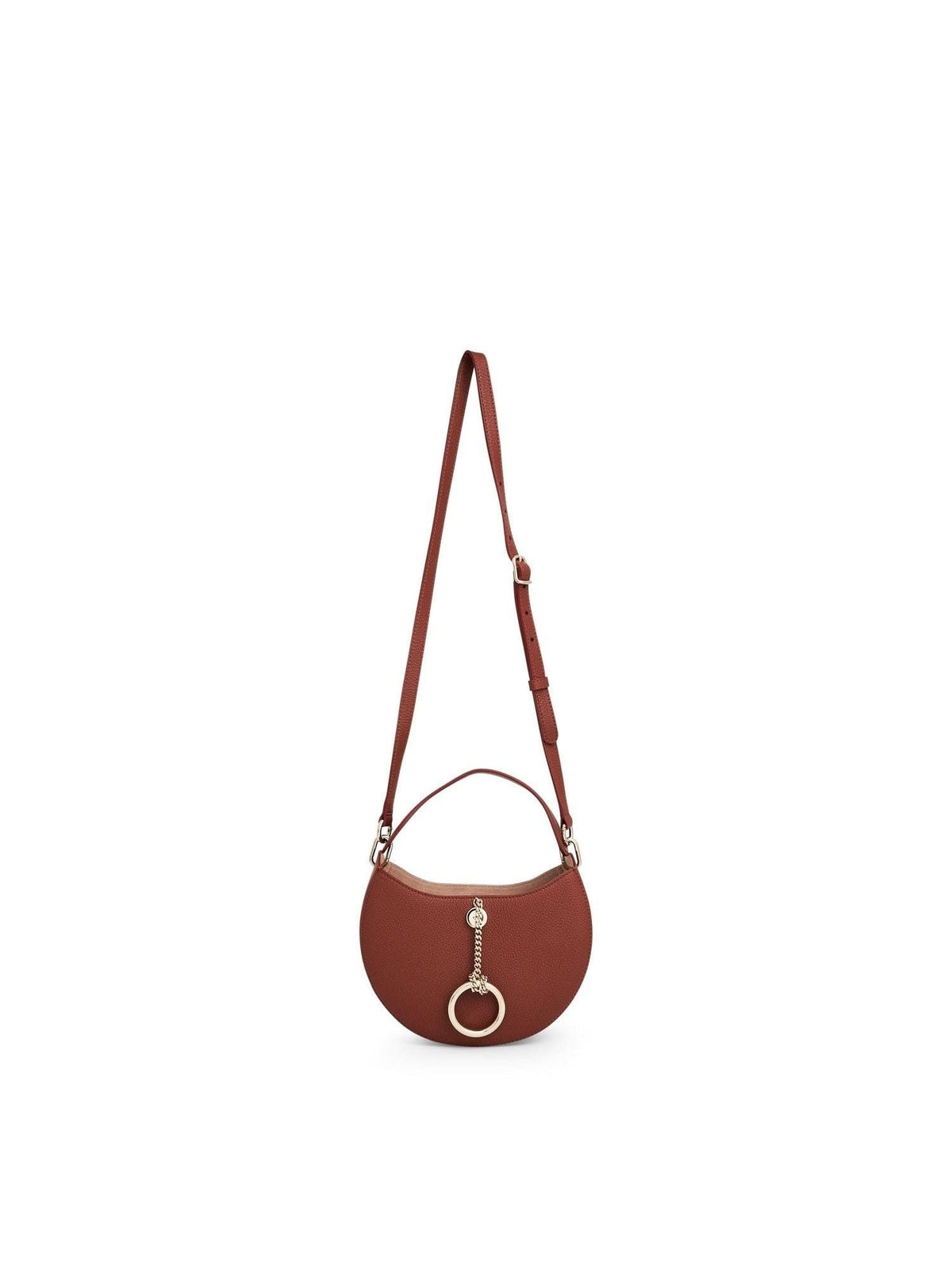 Image of Bags. Product name - Chloe Arlene Small Bag in Brown colour by brand - CHLOE