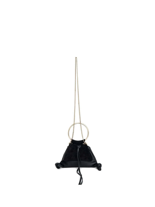 Image of Bags. Product name - Chloe Arlene Pouch in Black colour by brand - CHLOE