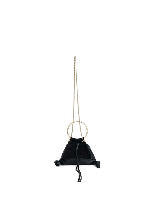 Image of Bags. Product name - Chloe Arlene Pouch in Black colour by brand - CHLOE