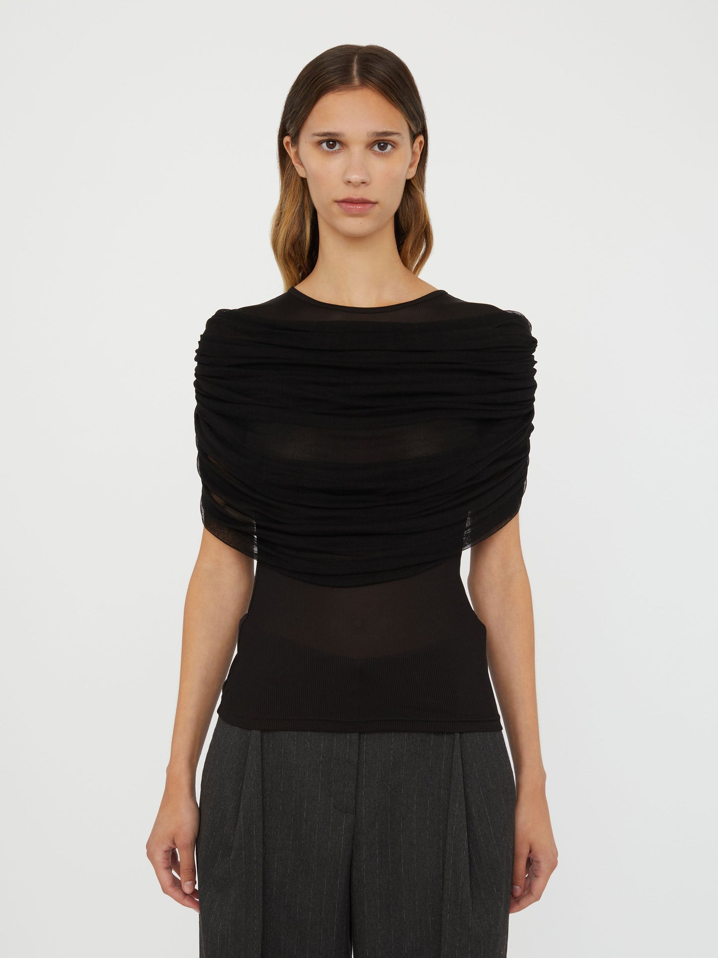 Embargo Sonora Veiled Tee (Black)
