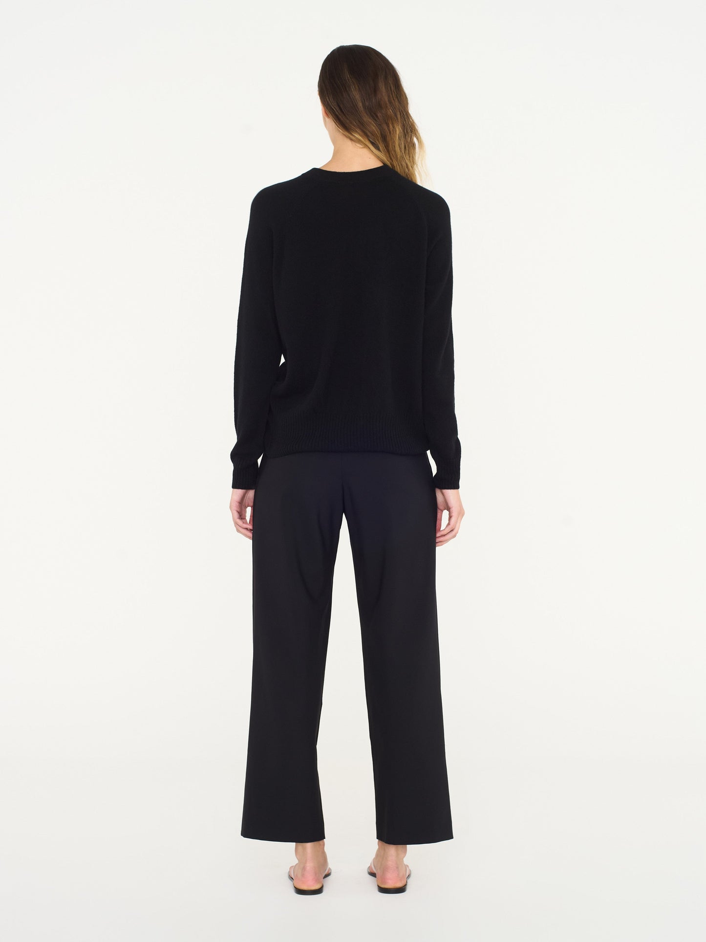 Christopher Esber Monument Open Twist Sweater (Black)