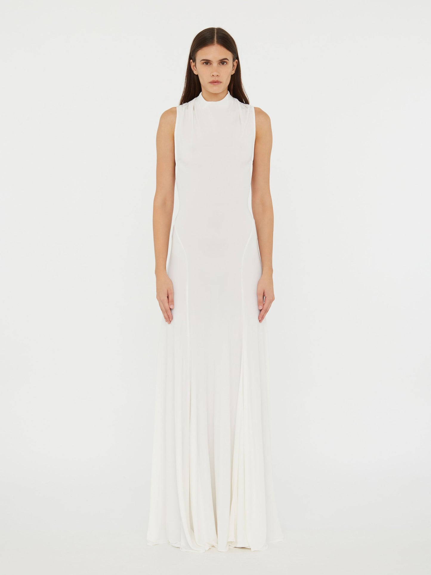 Image of Dresses. Product name - Maico Dress in White colour by brand - Christopher Esber