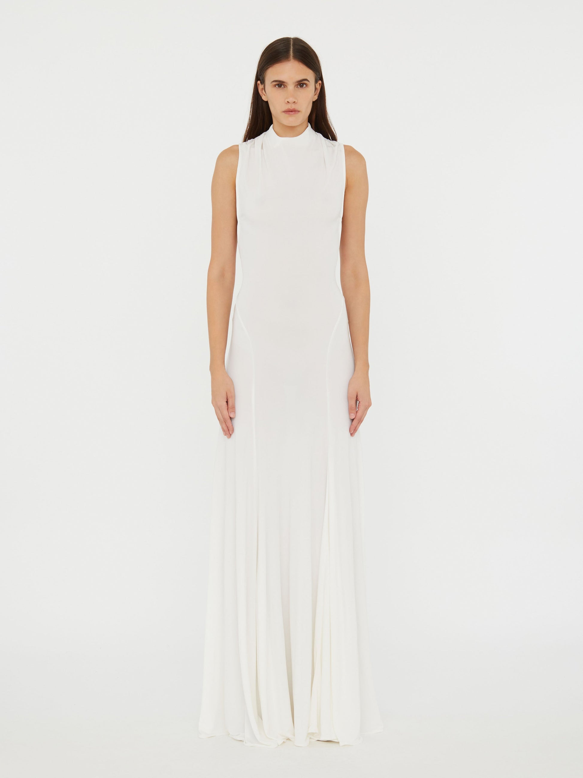 Image of Dresses. Product name - Maico Dress in White colour by brand - Christopher Esber