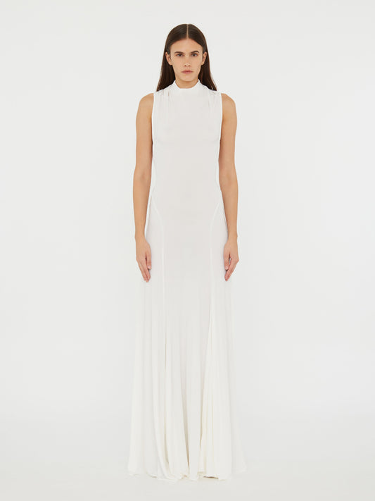 Image of Dresses. Product name - Maico Dress in White colour by brand - Christopher Esber