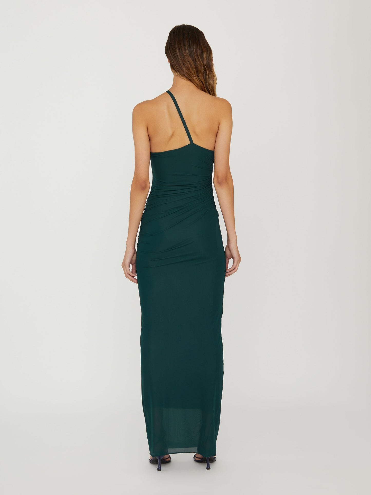Christopher Esber Venus Single Strap Cami Dress (Evergreen)