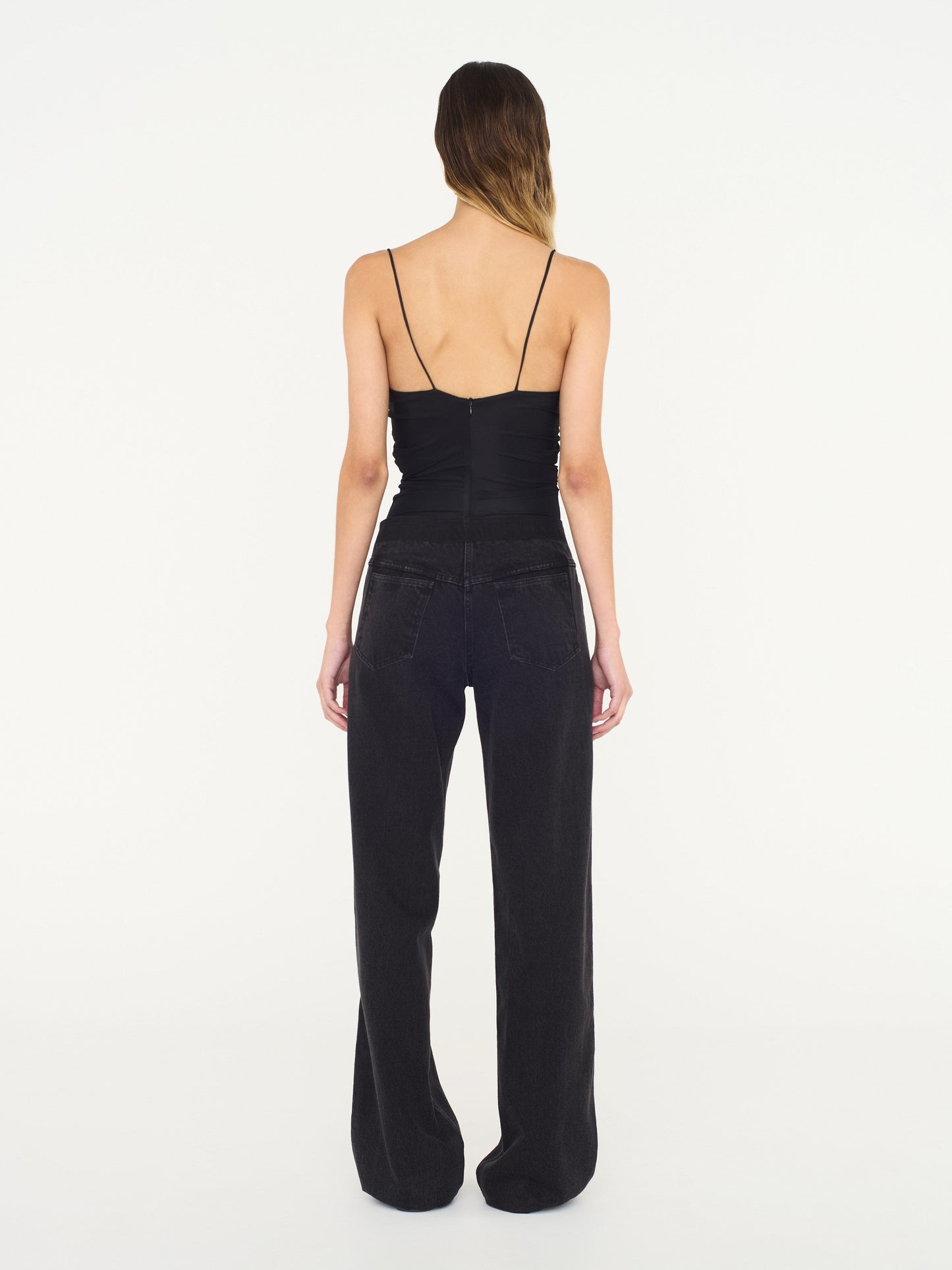 Christopher Esber Molded Venus Bodysuit (Black)