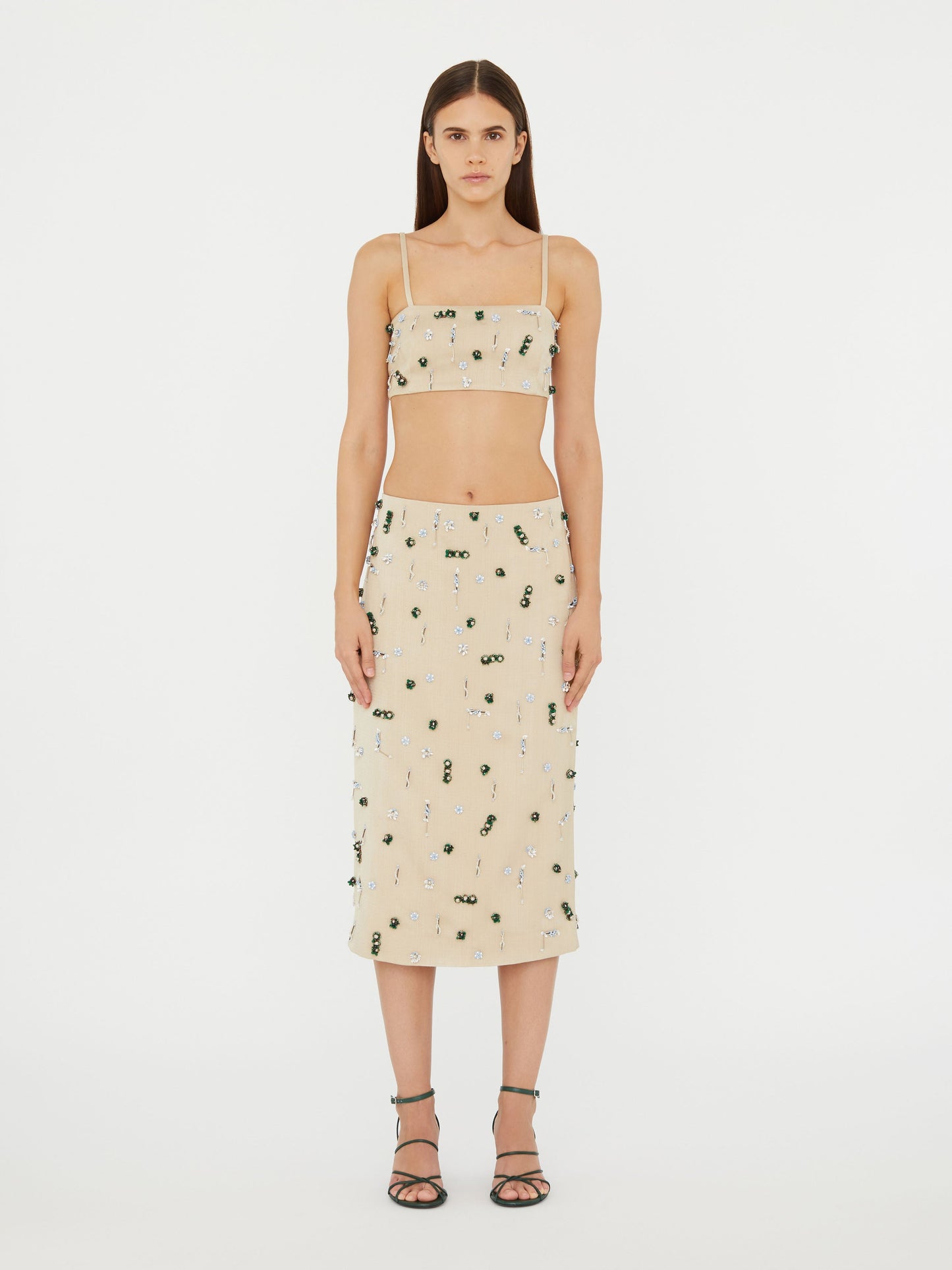 Christopher Esber Embla Beaded Bandeau (Multi)