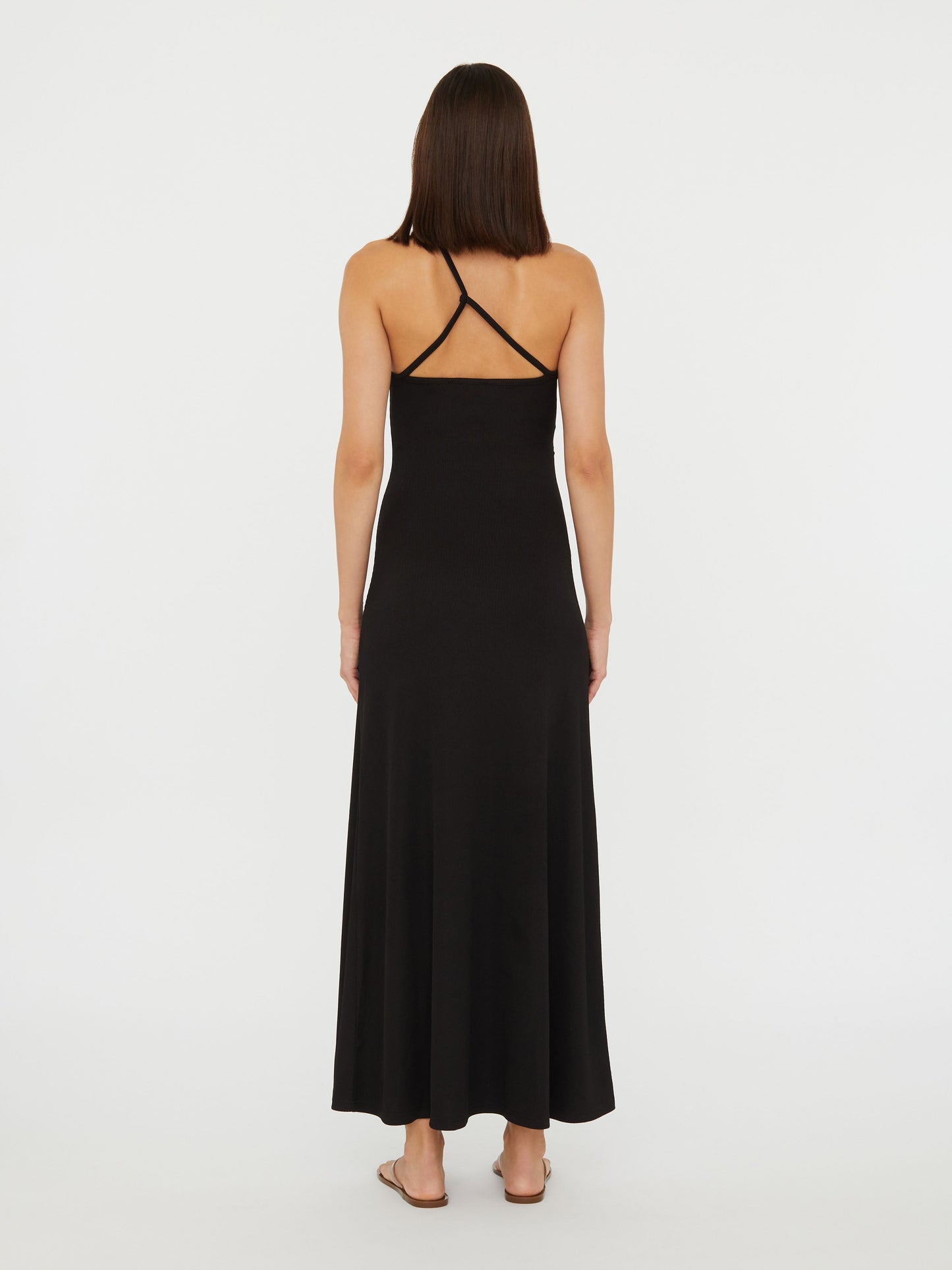 Christopher Esber Concave Stone Cami Dress (Black)