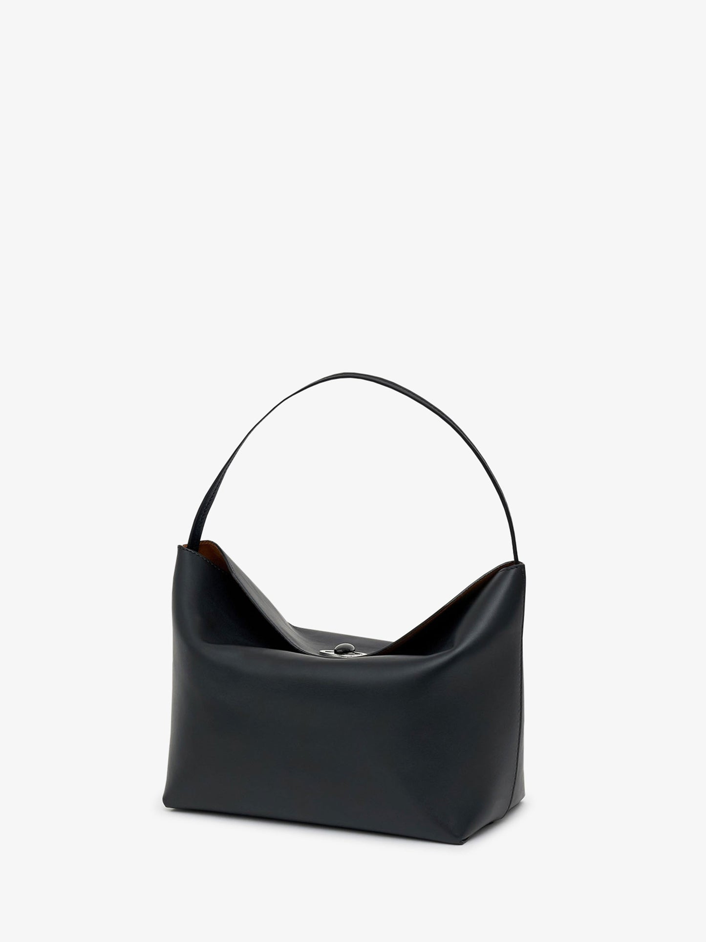 Christopher Esber Turnlock Shoulder Bag (Black)