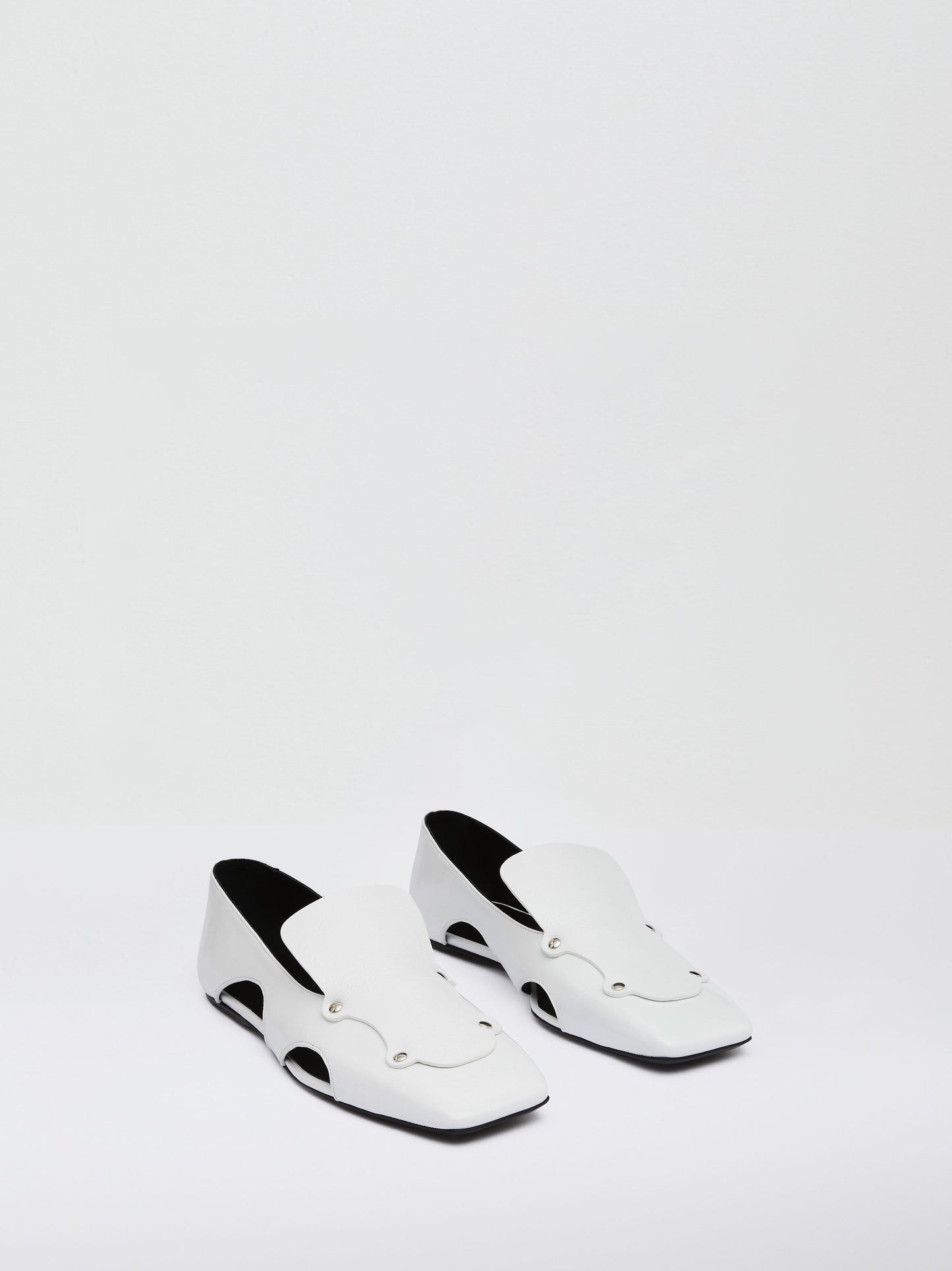 Christopher Esber Chisel Patent Loafer (White)