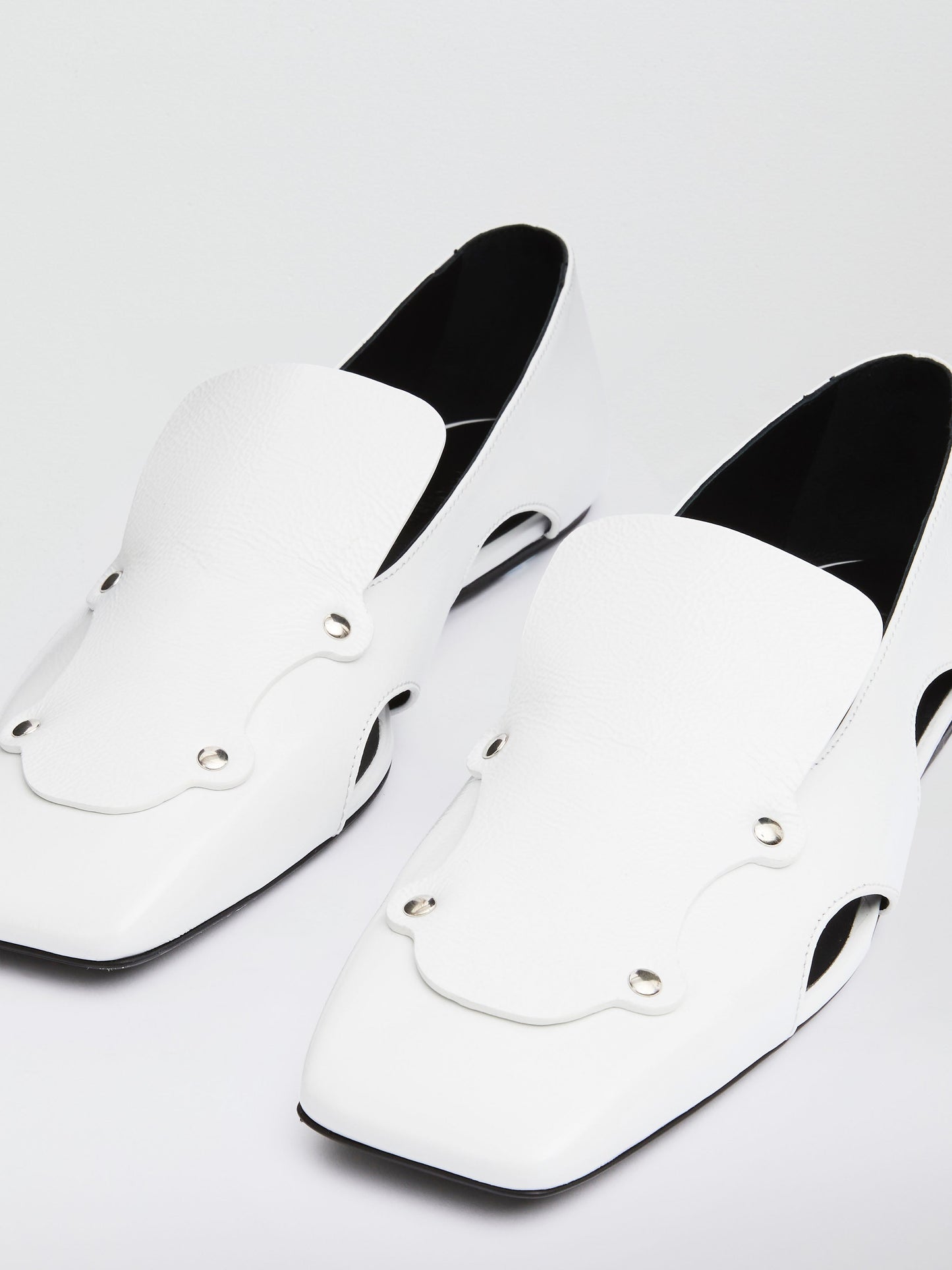 Christopher Esber Chisel Patent Loafer (White)