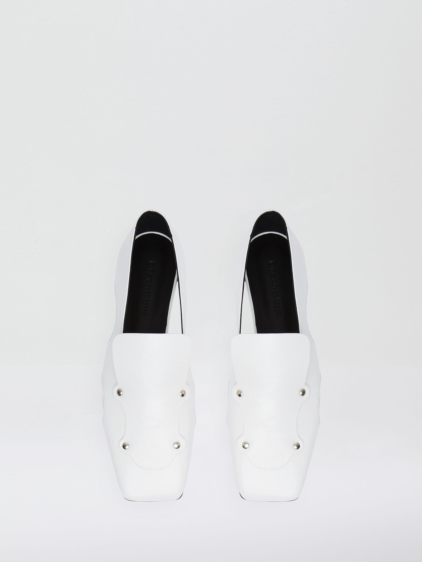 Christopher Esber Chisel Patent Loafer (White)