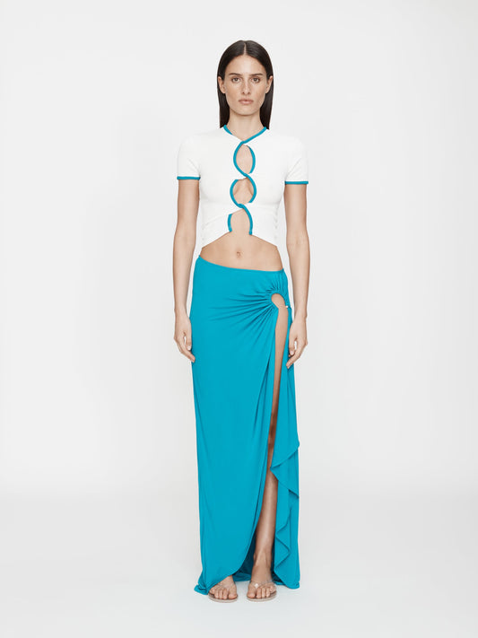 Christopher Esber Open Twist Contrast Bind (Tee)