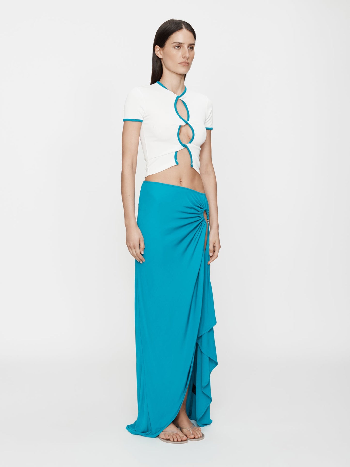 Christopher Esber Open Twist Contrast Bind (Tee)