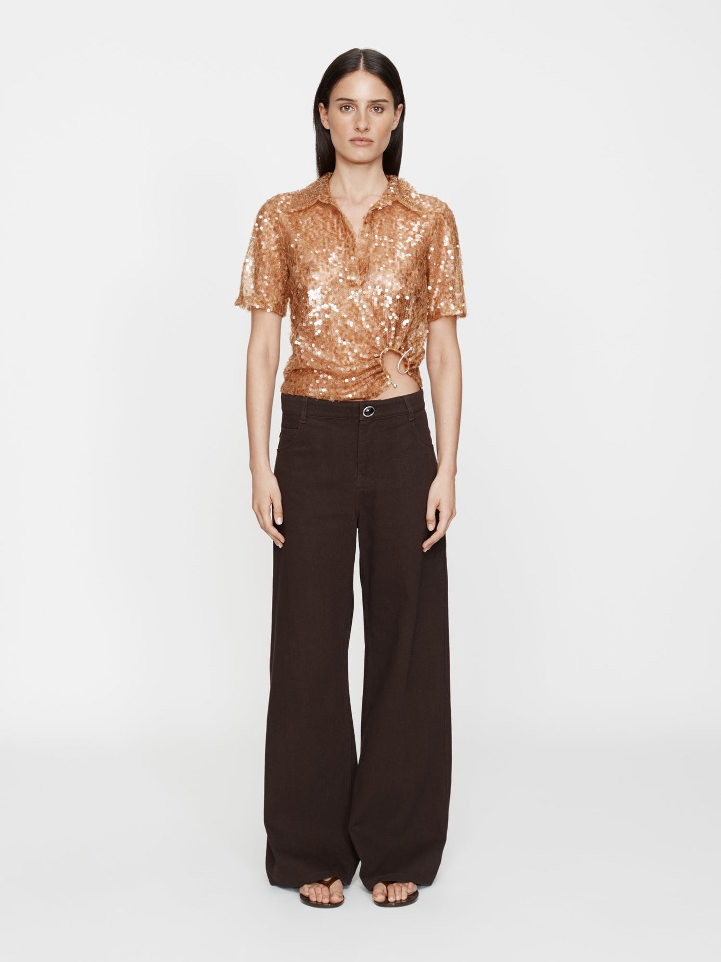 CHRISTOPHER ESBER Relaxed Denim Jean (Espresso)