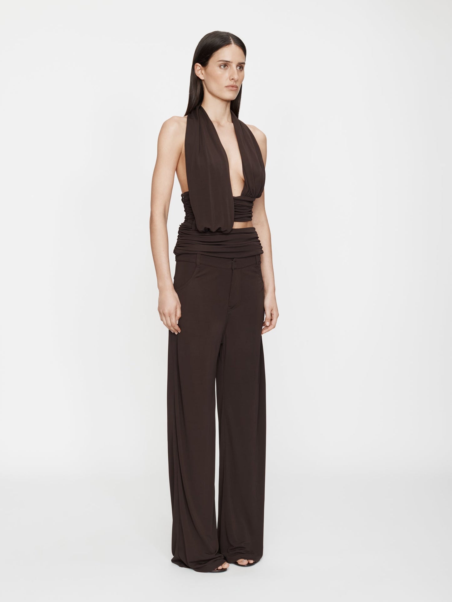 CHRISTOPHER ESBER Relaxed Jersey Jean (Espresso)