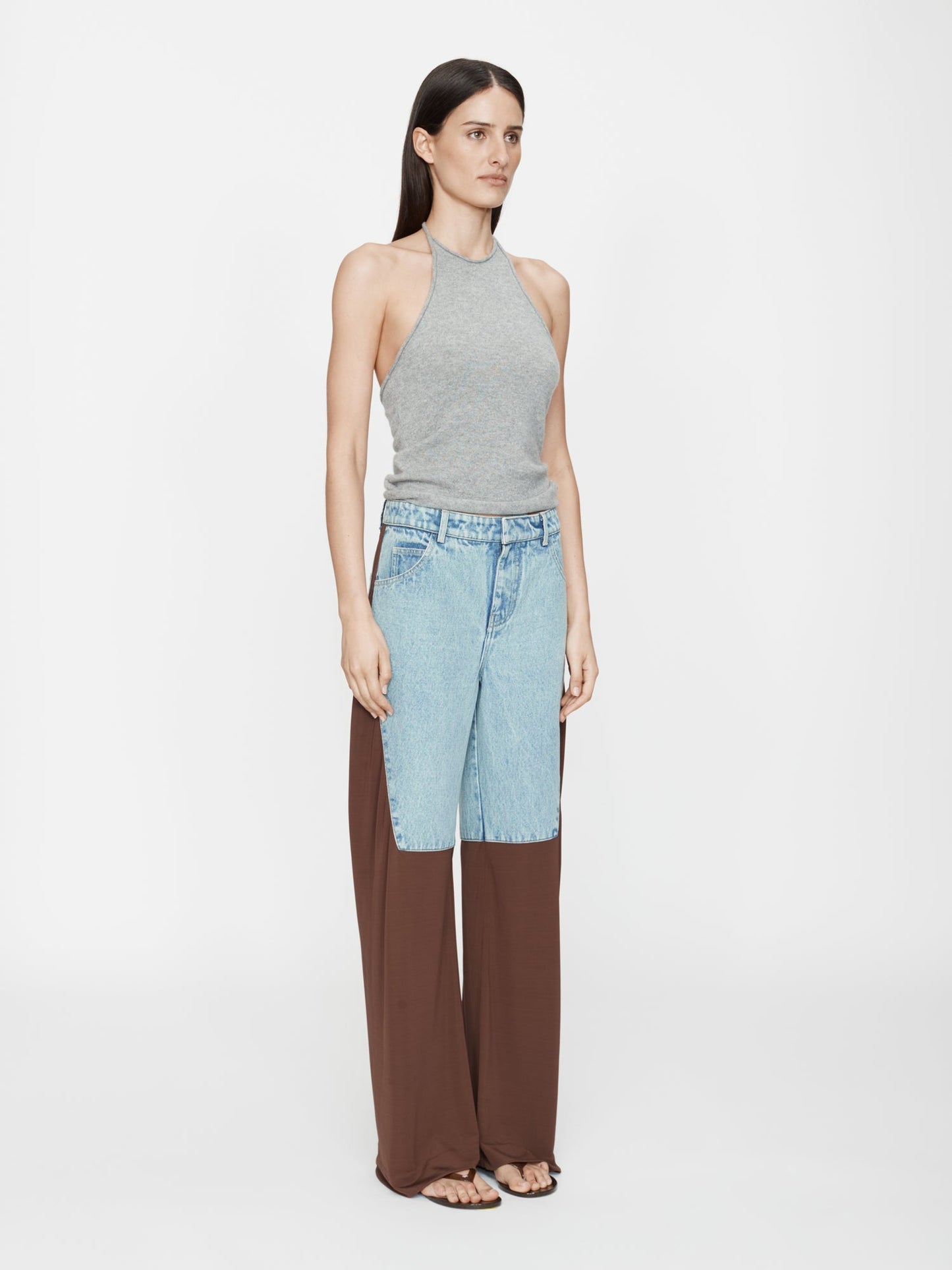 Christopher Esber Cashmere Rae Halter Tank (Marle)
