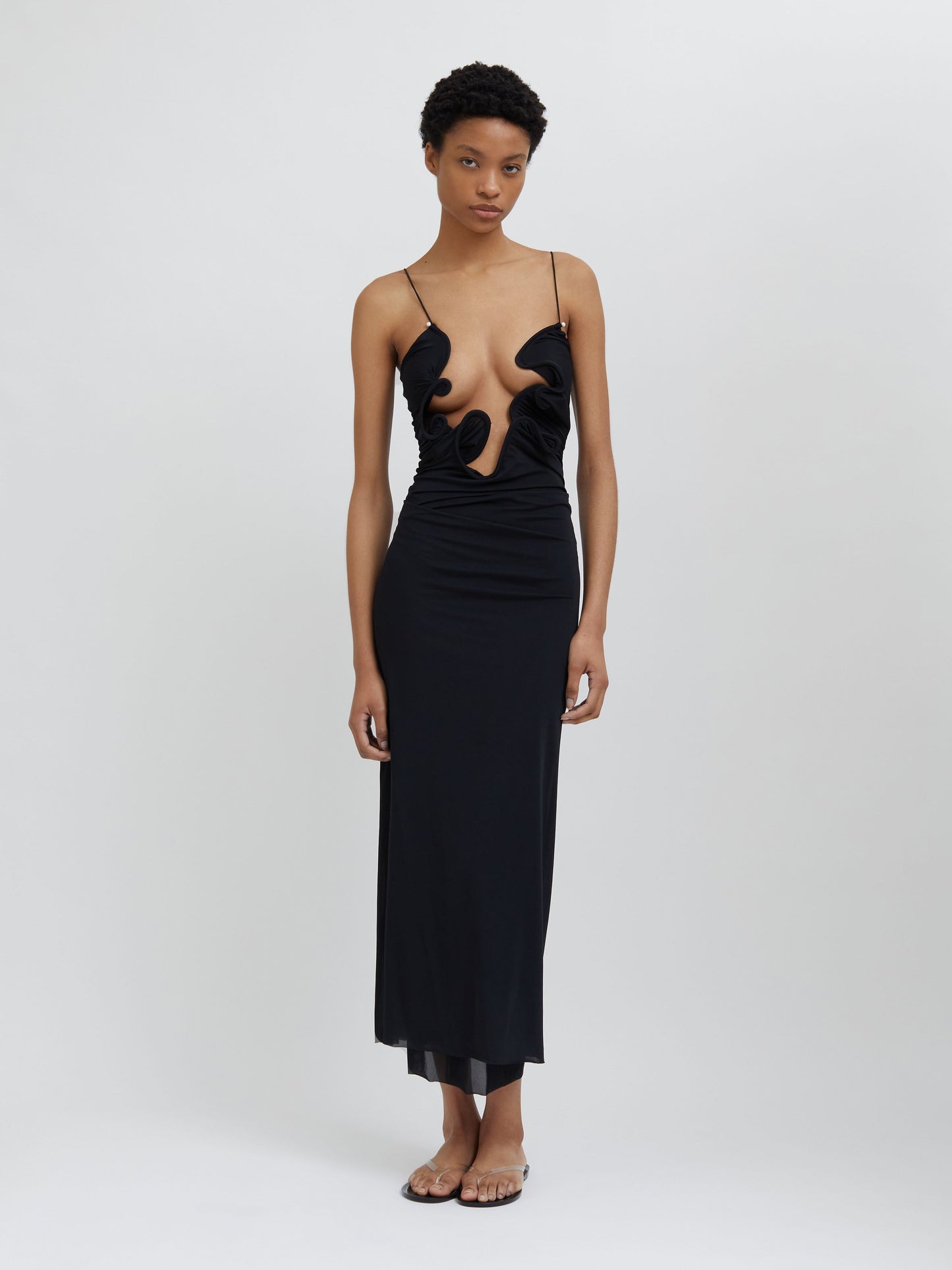Christopher Esber Molded Venus Dress (Black)