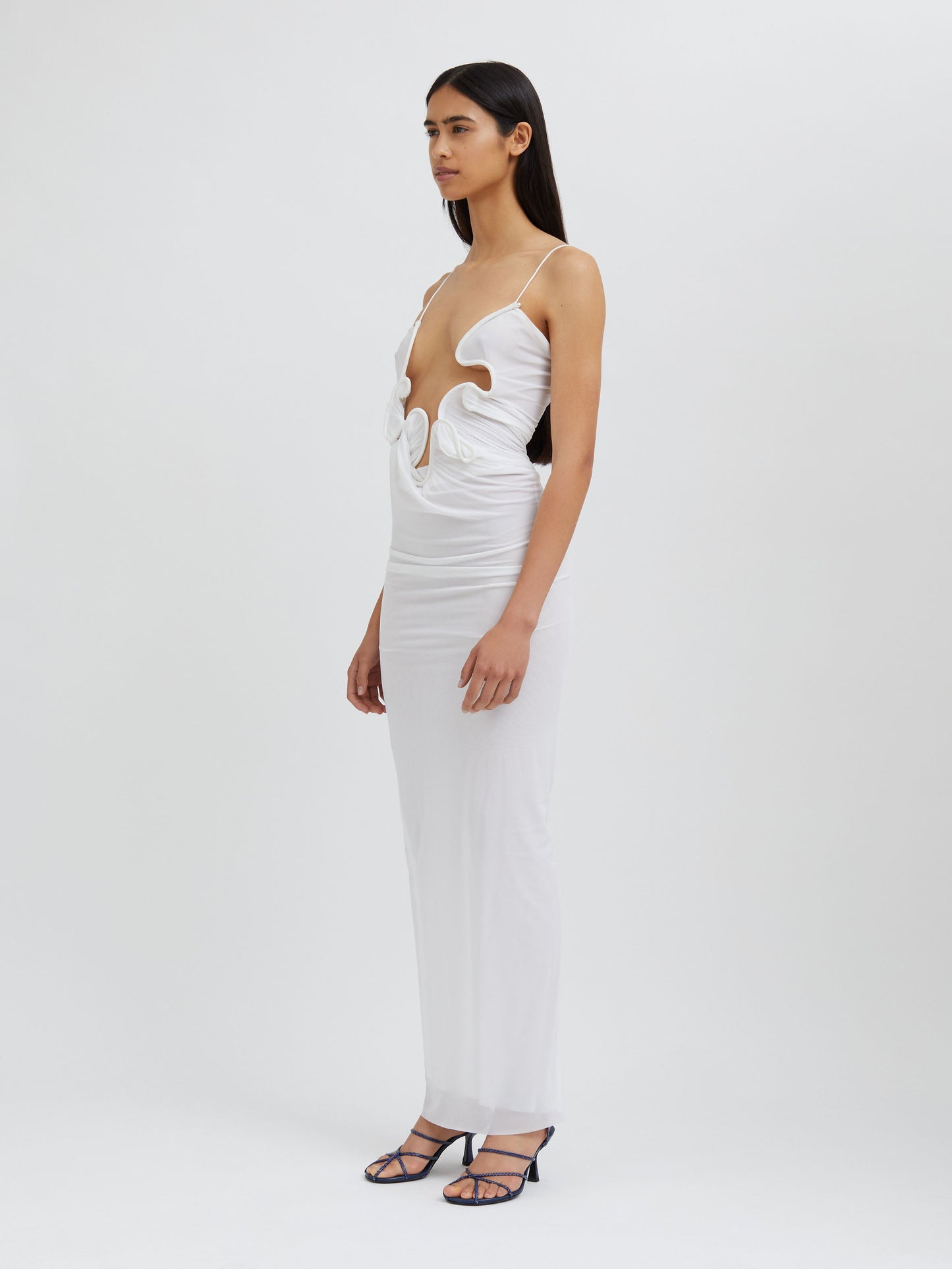 Christopher Esber Molded Venus Dress (White)