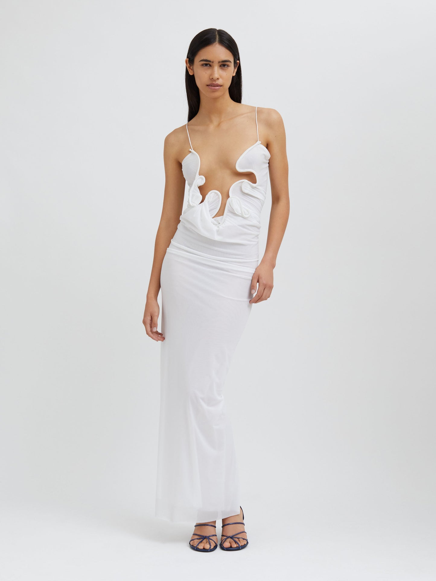 Christopher Esber Molded Venus Dress (White)