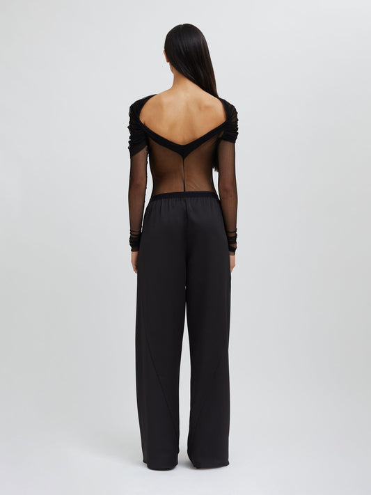 Christopher Esber Veiled Top (Black)